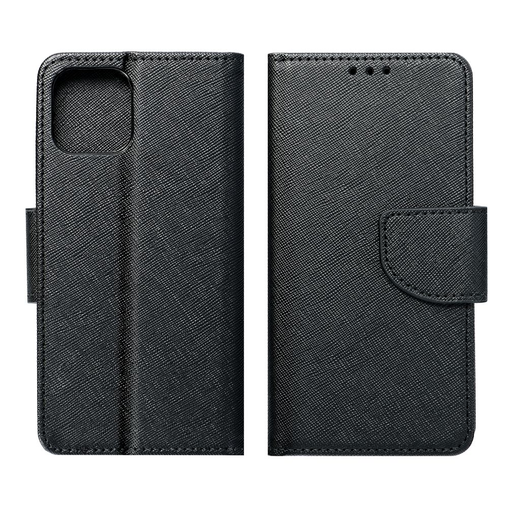 Ümbris kaanega Fancy Book Samsung A37 (must)