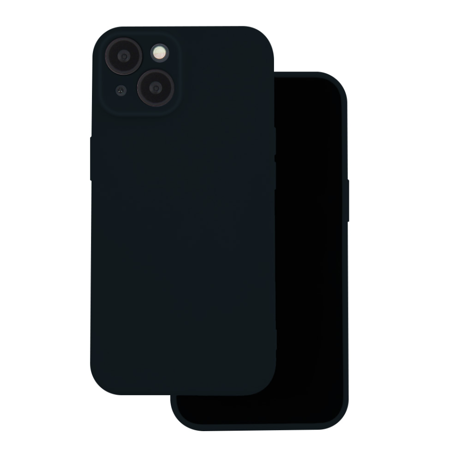 Silikoon ümbris iPhone 16 Pro Max (must)
