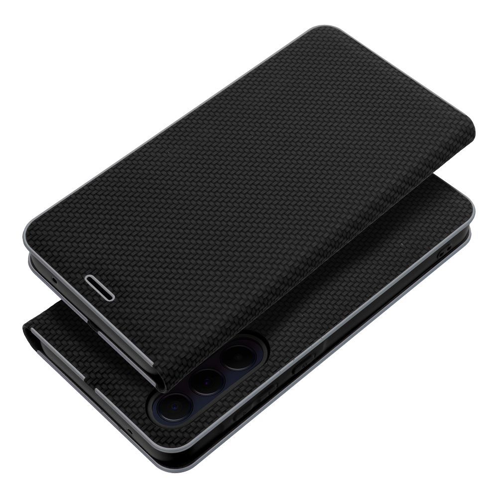 Ümbris kaanega Luna Book Samsung A13 4G (must)
