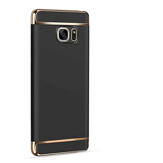 Hybrid Ümbris Samsung J510F/ Galaxy J5 2016 (must/kuldne)