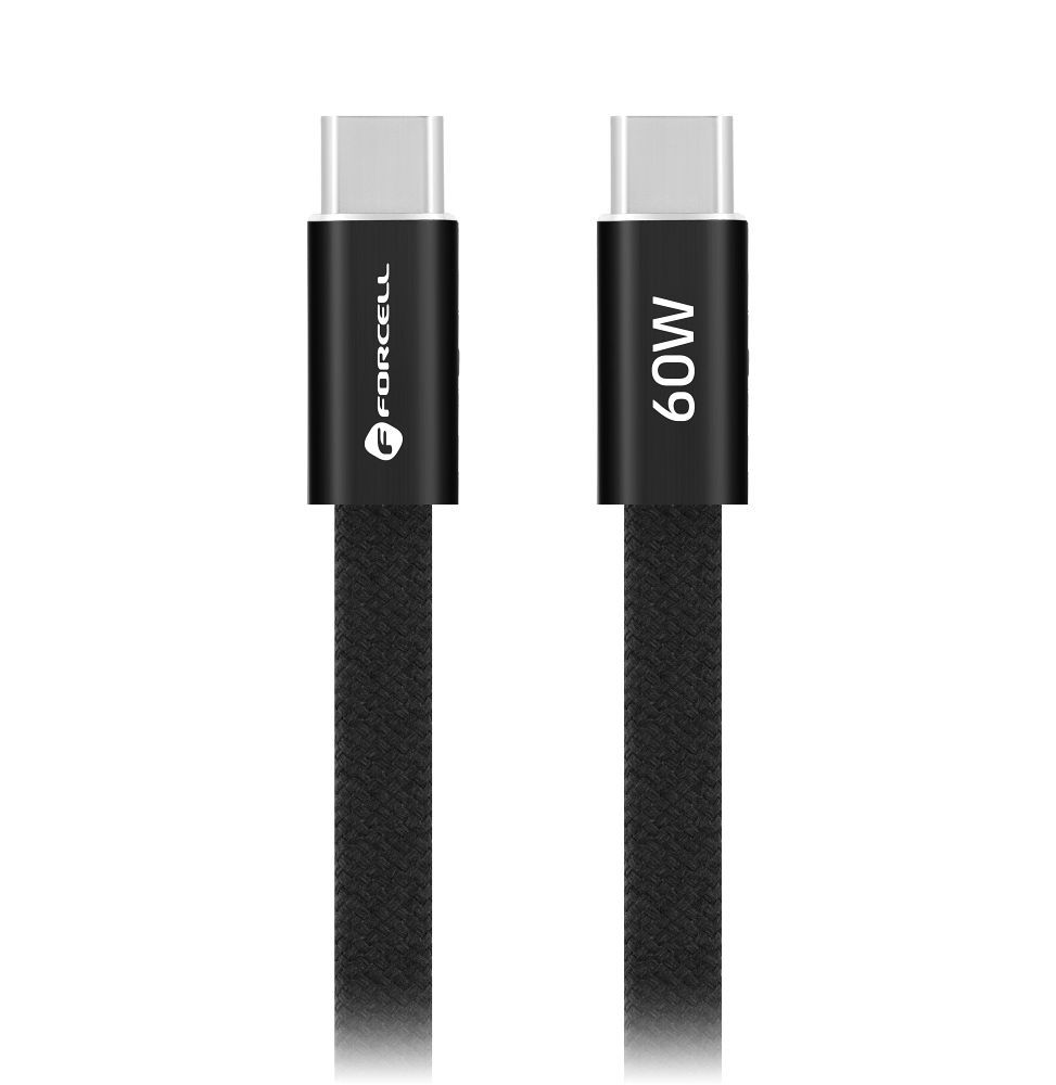 Juhe Forcell F-Energy QC4.0 PD 3A 60W Silicone Type-C to Type-C 1.2m (must)