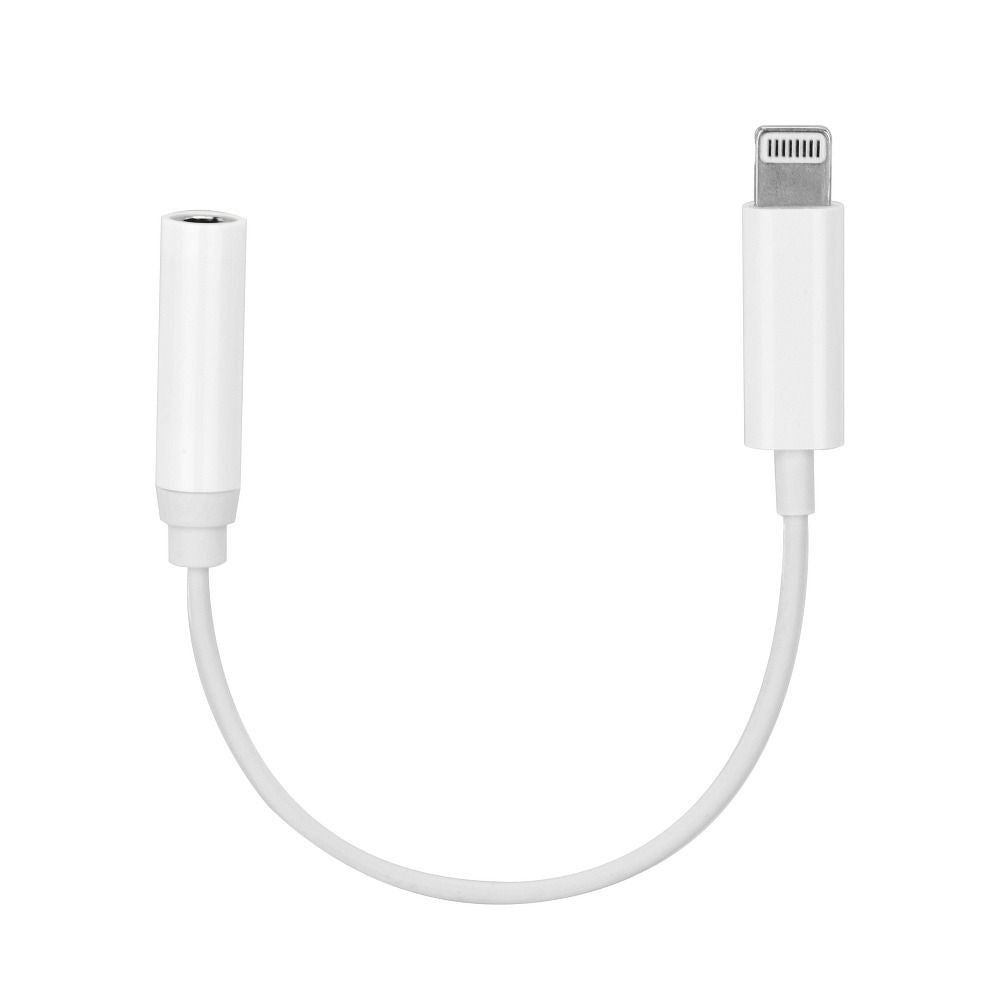 Üleminek Kõrvaklappidele Lightning - 3.5mm (valge)