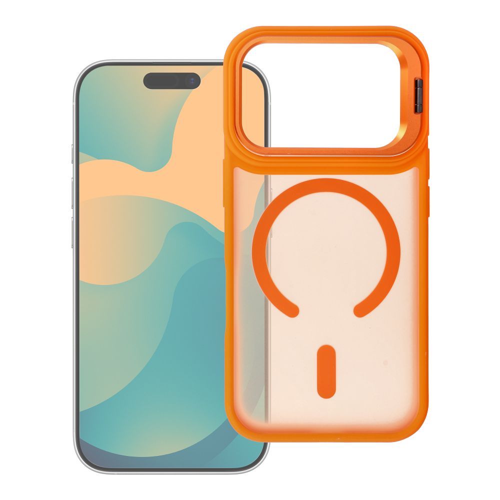Ümbris Forcell F-Protect Shadow MagSafe Apple iPhone 17 Pro Max (oranž)