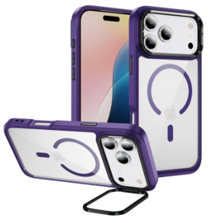 Ümbris 2.0mm lens bracket MagSafe iPhone 17 Pro (lilla)