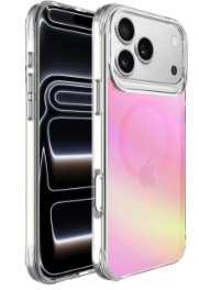 Ümbris Rainbow MagSafe Apple iPhone 17 Pro (roosa)