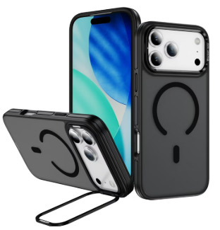 Ümbris Camera stander Mag Apple 17 Pro Max (must)