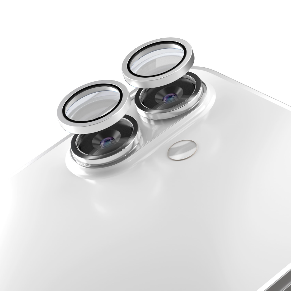Kaitseklaas Etteri Camera Lens tagakaamerale iPhone 17 (valge)