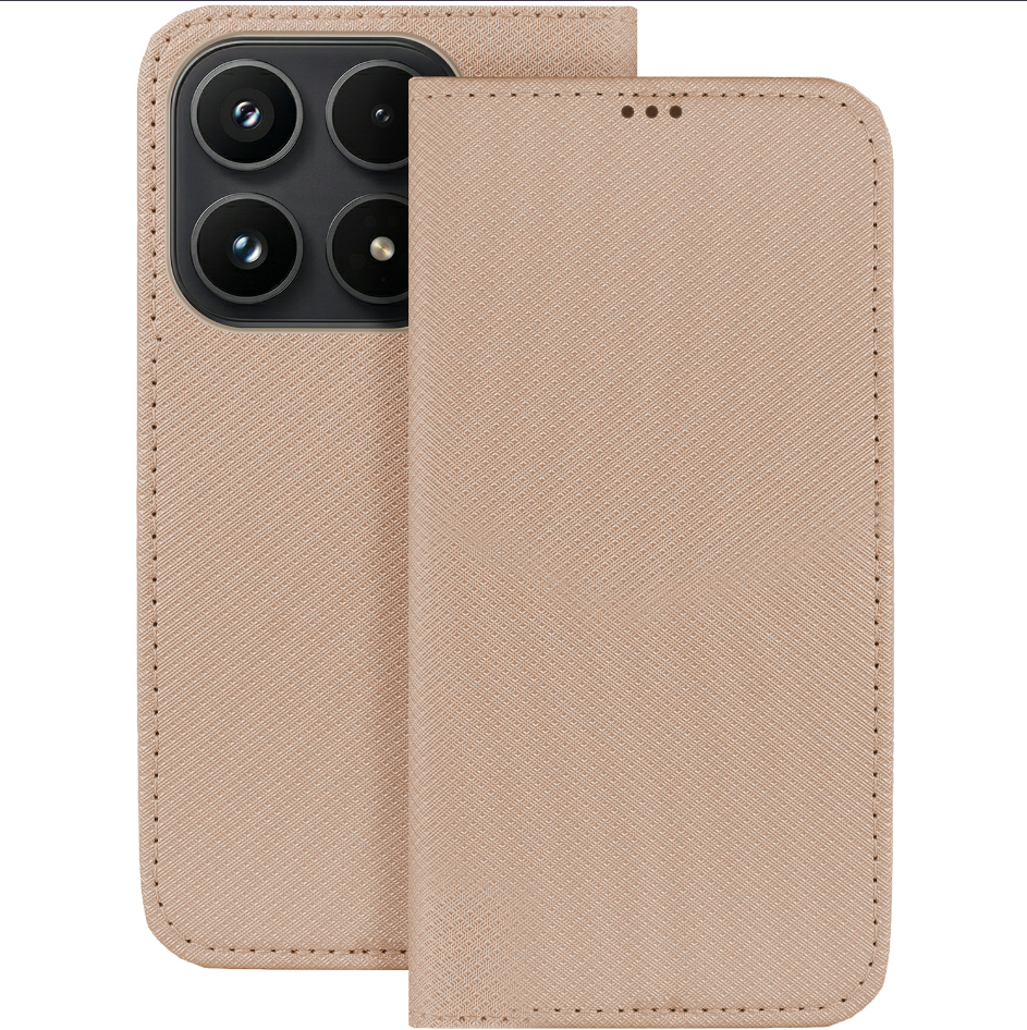 Ümbris kaanega "Smart Magnet" Xiaomi 17 (kuldne)