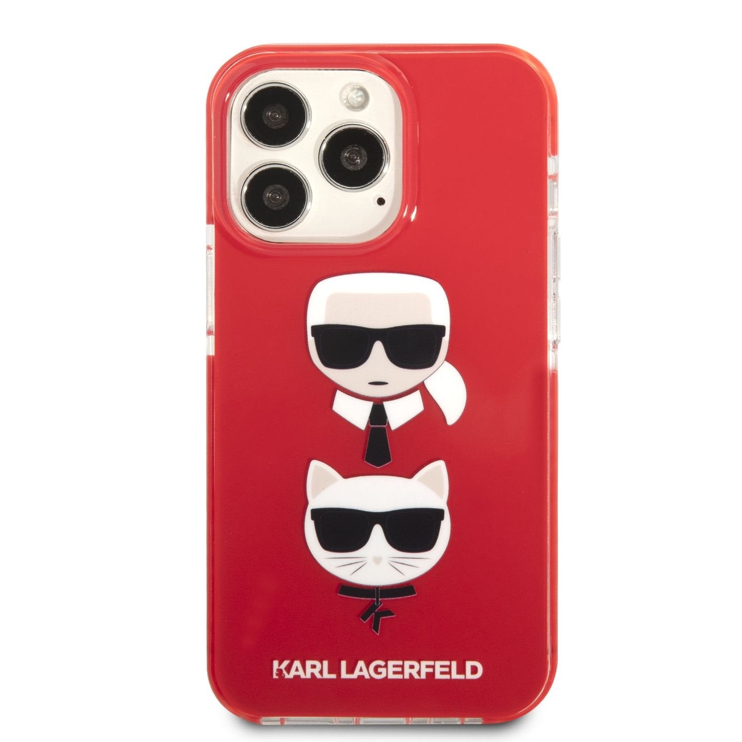 Karl Lagerfeld Ümbris KLHCP13XTPE2TR Iphone 13 Pro Max (punane)