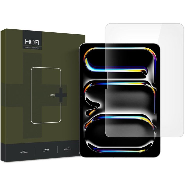 Kaitseklaas Hofi Glass Pro+ Apple iPad Air 13 M2 / M3 / M4 2024 / 2025 / 2026 (läbipaistev)