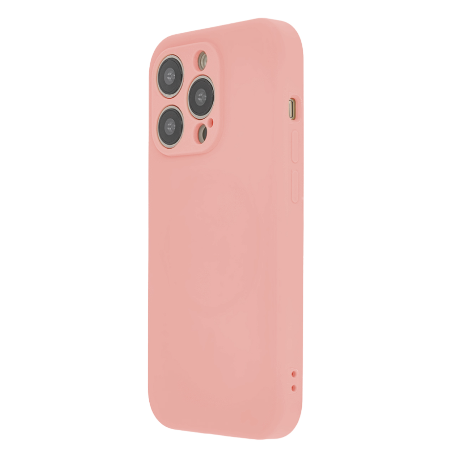 Ümbris Soft Touch Mag iPhone 14 Pro (heleroosa)