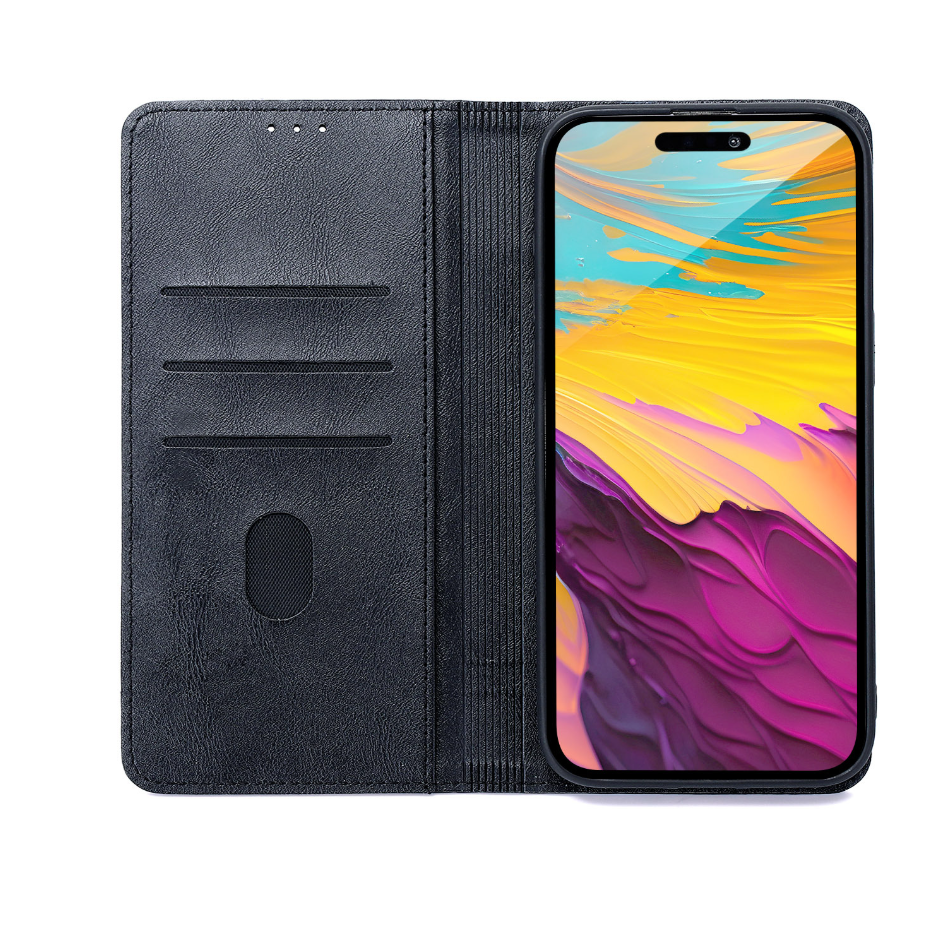 Ümbris kaanega Smart Seam Samsung A36/ A56 (must)