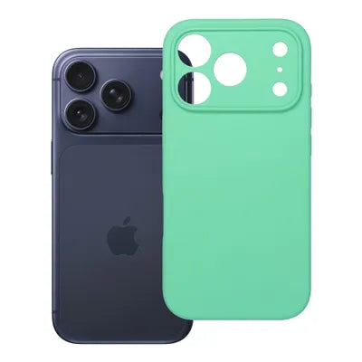 Ümbris Silicone 2mm iPhone 17 Pro (roheline)