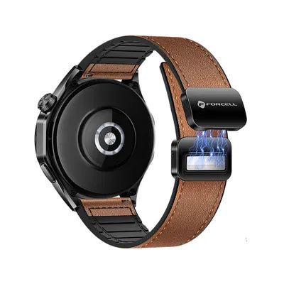 Kellarihm Forcell F-Design FS20 Samsung Galaxy Watch leather 22mm (pruun)