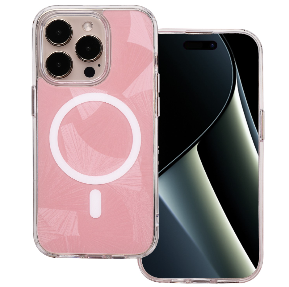 Ümbris Flash Mag Case iPhone 15 Pro (roosa)