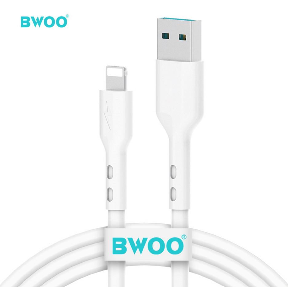 Juhe BWOO 3A USB-A to Lightning (1m / valge)