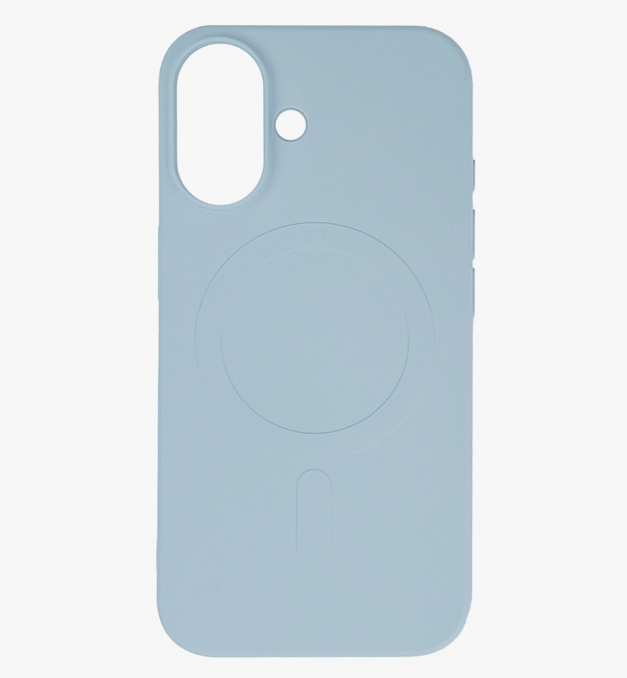 Ūmbris Liquid Silicone MagSafe iPhone 16 (helesinine)
