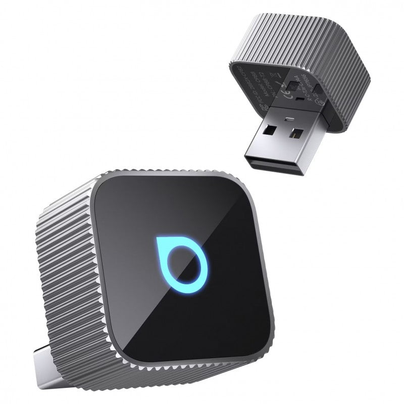 CarPlay Ottocast Mini Cube CP88-T2 juhtmeta adapter (hõbe)