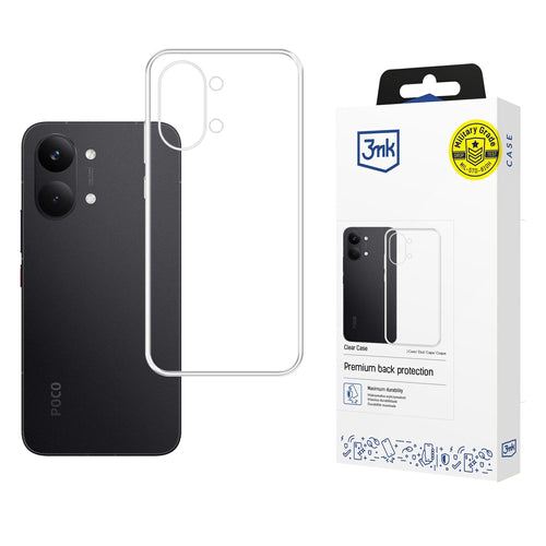 Silikoon 3MK Clear Case Xiaomi Poco X8 Pro Max (läbipaistev)