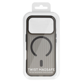 Ümbris Tel Protect Twist Magsafe Samsung Galaxy S24 Ultra (läbipaistev / hall)