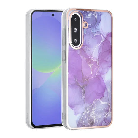 Ümbris TUNIQ Marble Samsung A56 (lilla)