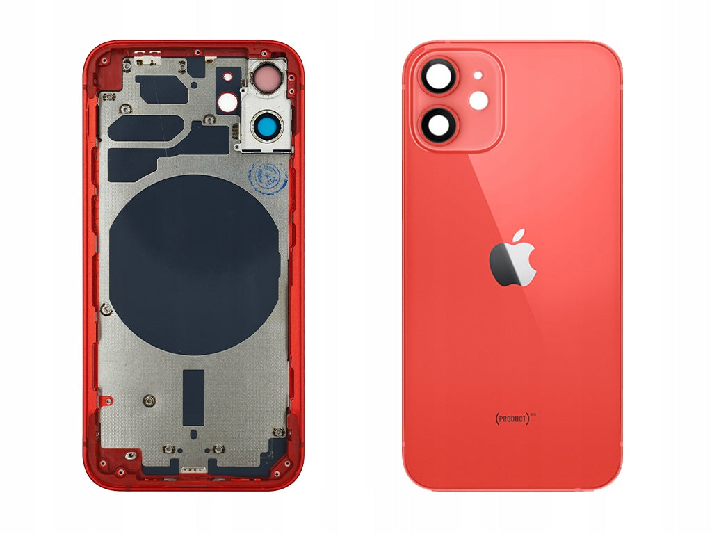 Varuosa iPhone 12 mini tagakorpus kasutatud Grade A, orig (punane)