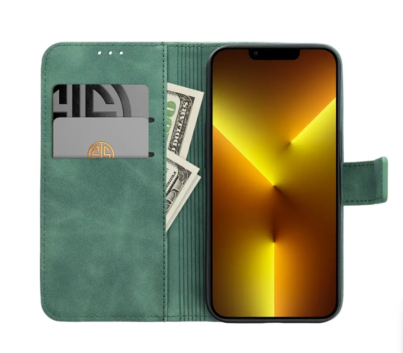 Ümbris kaanega TENDER  Samsung A27 (roheline)
