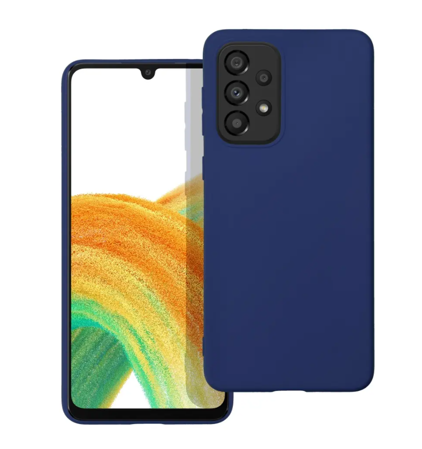Silikoon SOFT Case Samsung A33 5G (tumesinine)