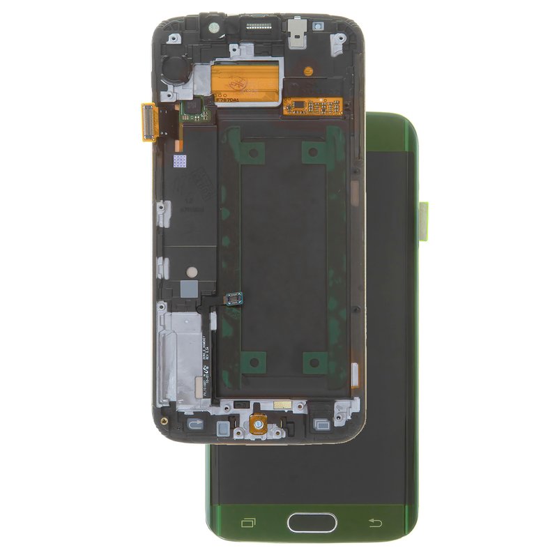 Varuosa Samsung Galaxy S6 EDGE/G925F ekraan originaal (roheline)