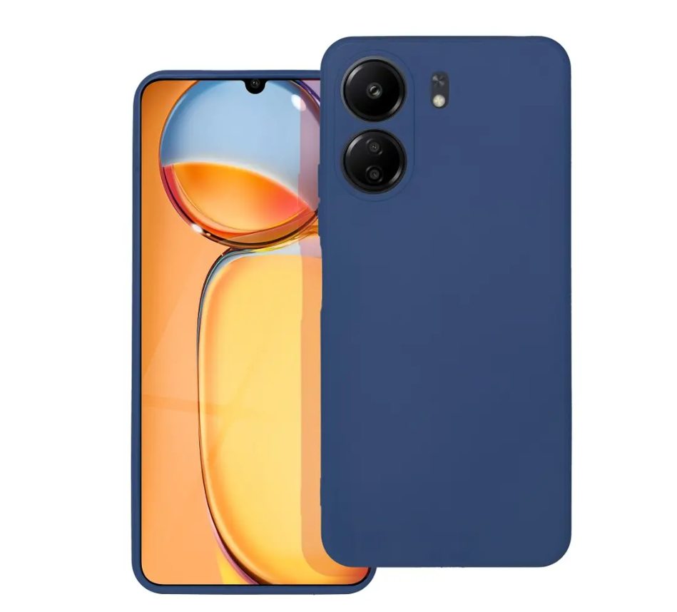 Silikoon SOFT Case Xiaomi Redmi 13C / Poco C65 (tumesinine)