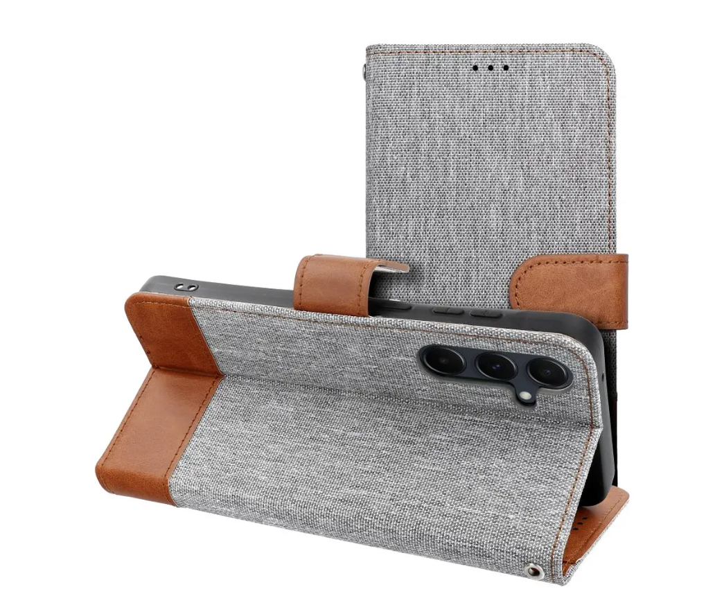 Ümbris kaanega Jeans Book Xiaomi Redmi 13C / Poco C65 (hall)