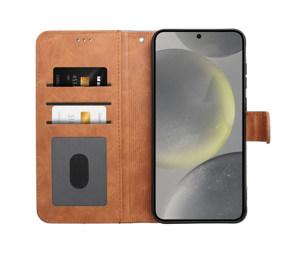 Ümbris kaanega Jeans Book Xiaomi Redmi 13C / Poco C65 (hall)