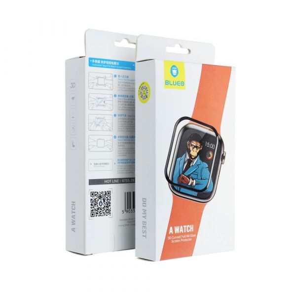 Kaitseklaas Mr.Monkey Full Glue Apple Watch 40mm (must)