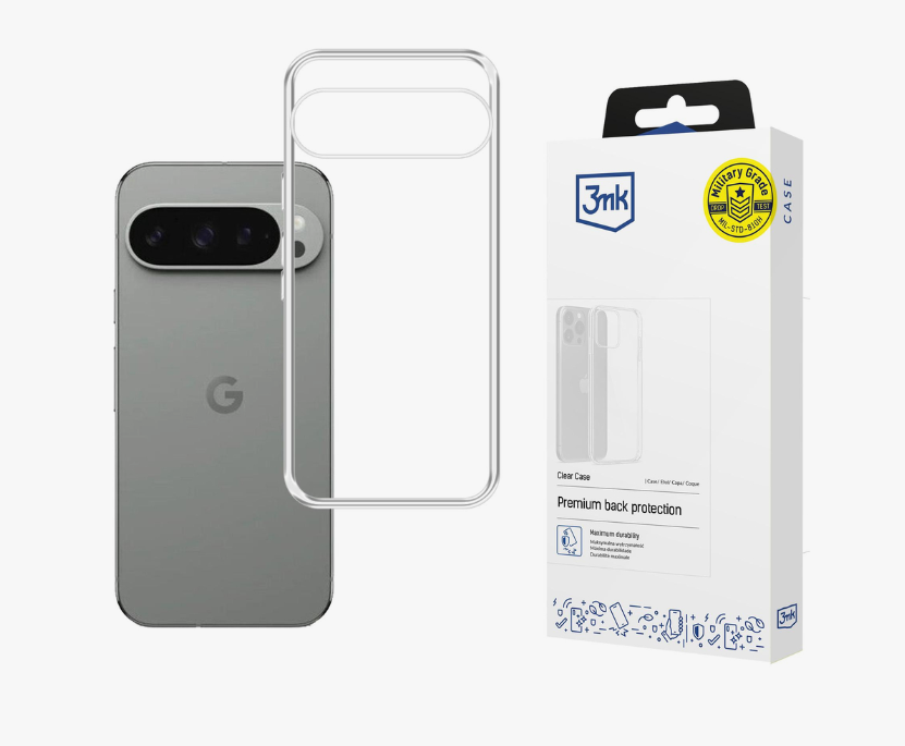 Silikoon 3mk Clear Case 1,2mm Google Pixel 10 Pro/ 10 (läbipaistev)