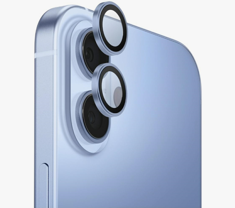 Kaitseklaas Uniq Optix tagakaamerale iPhone 17 (sinine)
