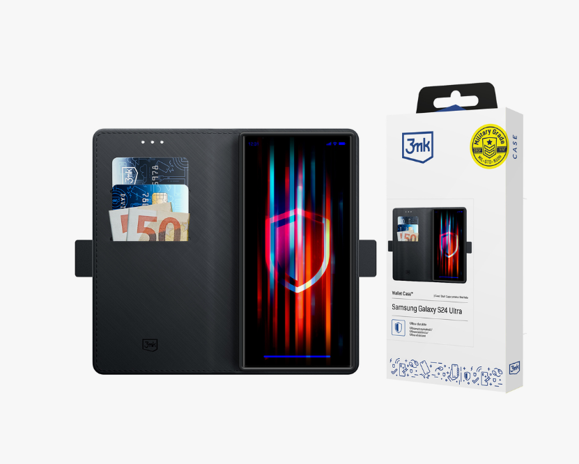 Ümbris kaanega 3mk Wallet OnePlus 15 (must)