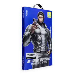 Kaitseklaas "Mr. Monkey 5D" Full Glue Strong HD Samsung A37 (must)