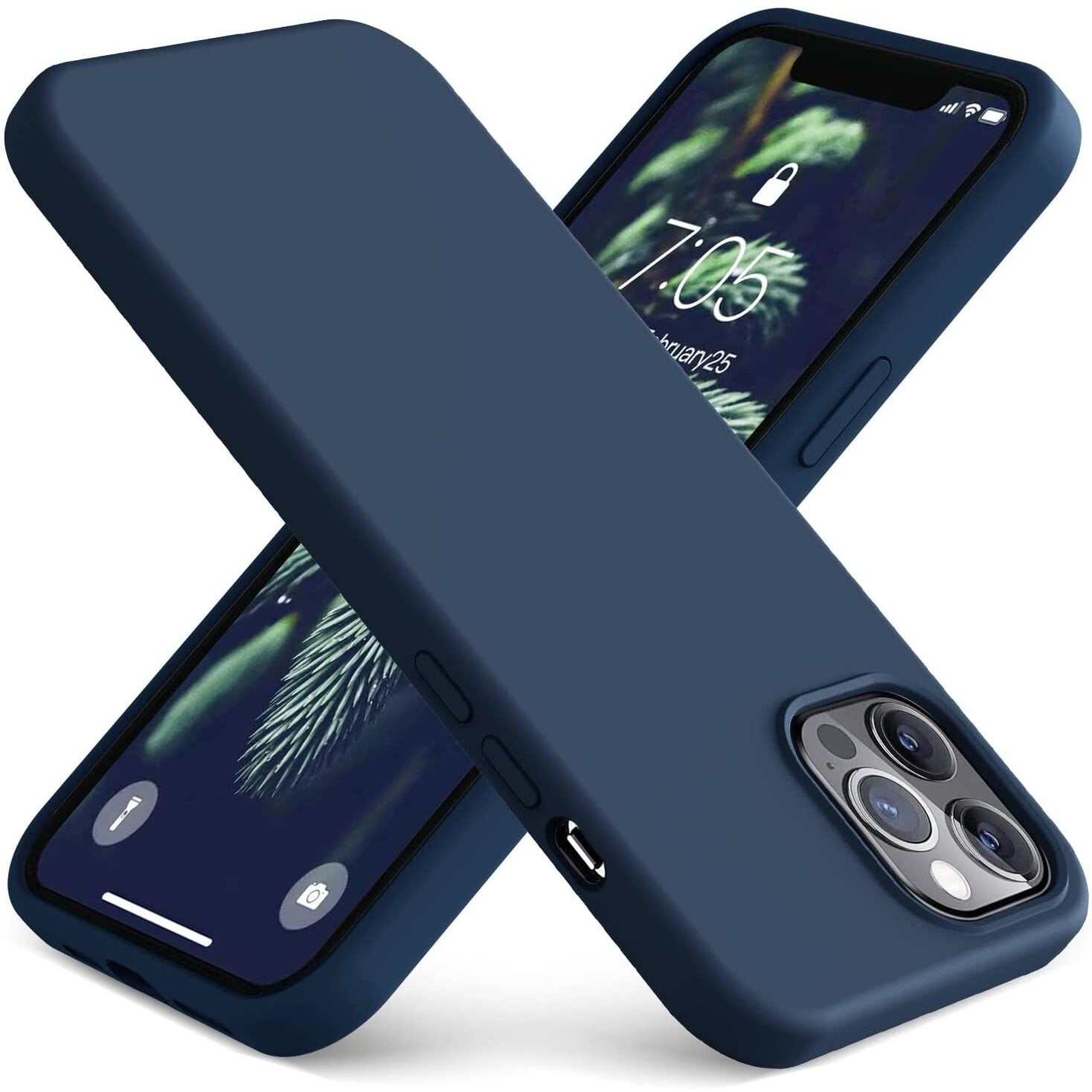 Silikoon X-Level Dynamic iPhone 11 (tumesinine)