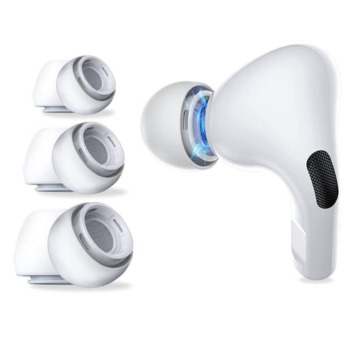 Tech-Protect kõrvapadjad  AirPods Pro 1 / 2 (3tk) S/ M/ L (valge)