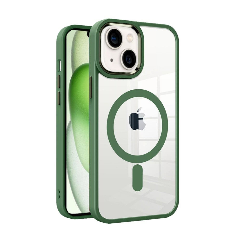 Ümbris Premium Mag Cover Apple iPhone 15 Plus (roheline)