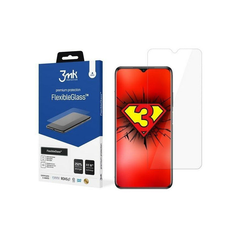 Kaitseklaas 3mk Flexible Glass Xiaomi Redmi 9T / Poco M3 (must)