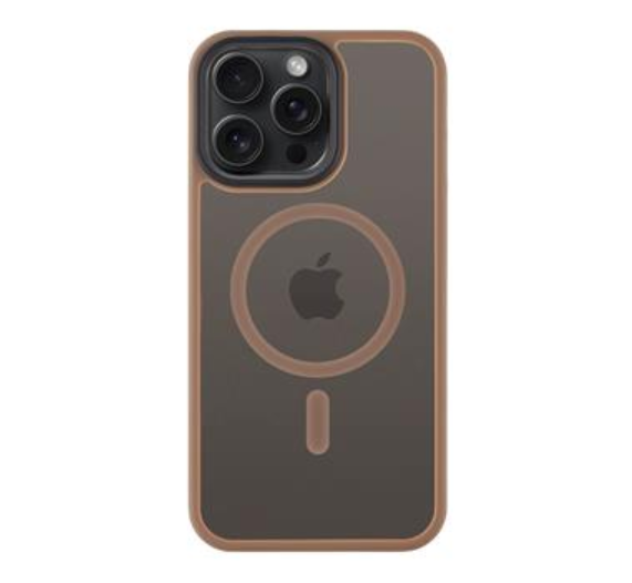Ümbris Superstealth MagSafe iPhone 15 Pro (pruun)
