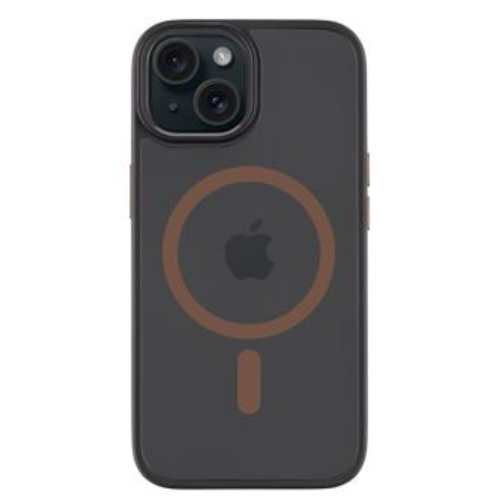 Ümbris Superstealth MagSafe iPhone 15 (must/pruun)
