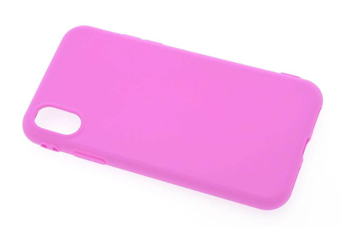Ümbris Silikoon Business iPhone X (roosa)