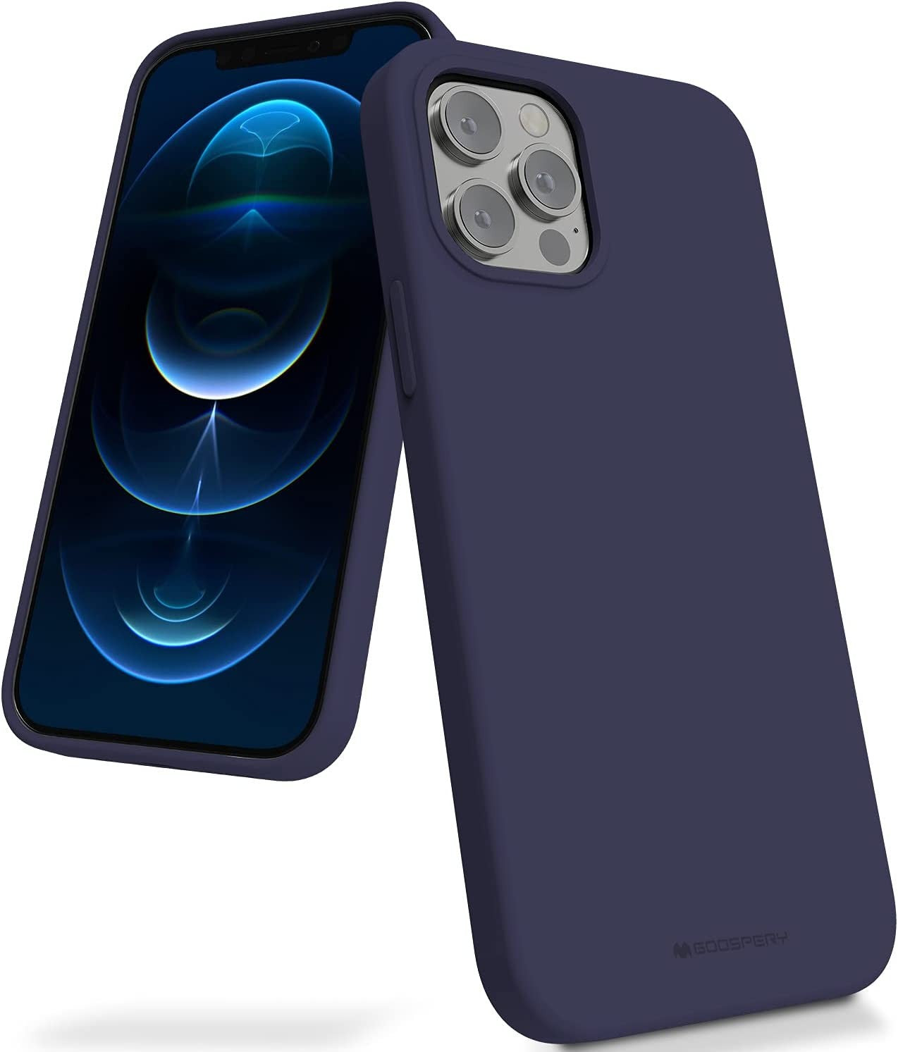 Mercury Silicone Case Samsung S22 (tumesinine)