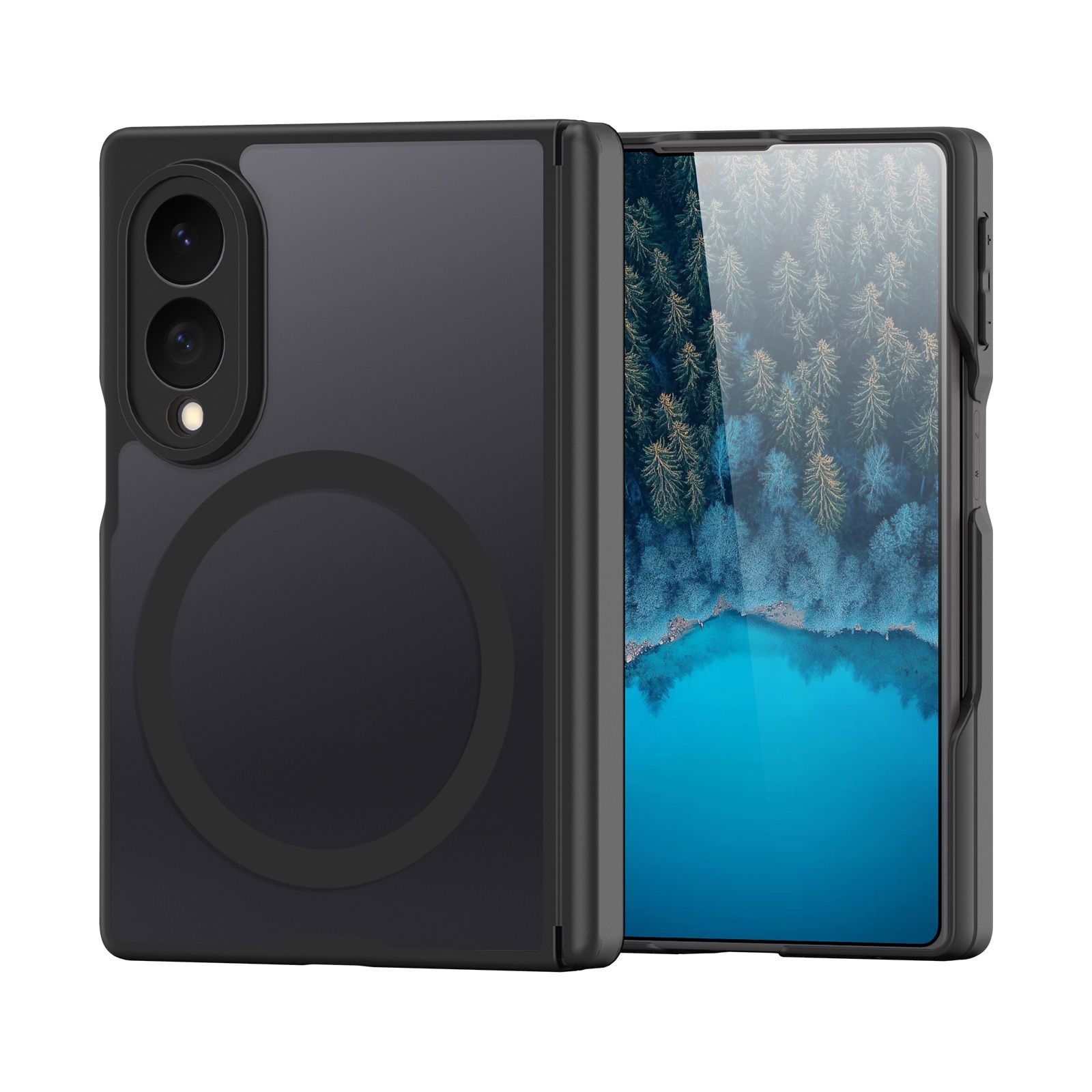 Ümbris Dux Ducis EXPN Mag Samsung Z Fold 8 (läbipaistev / sinine)