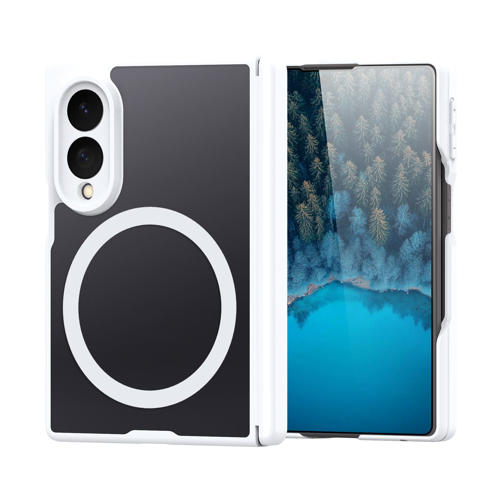 Ümbris Dux Ducis EXPN Mag Samsung Z Fold 8 (läbipaistev / valge)