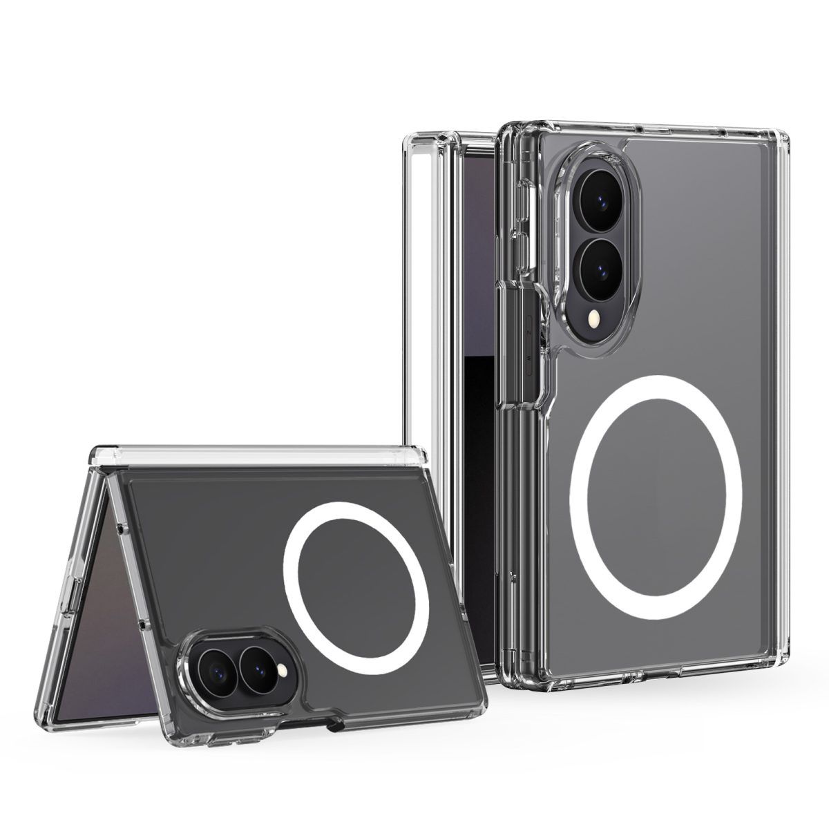 Ümbris Dux Ducis CLIN MAG Samsung Z Fold 8 (läbipaistev / valge)