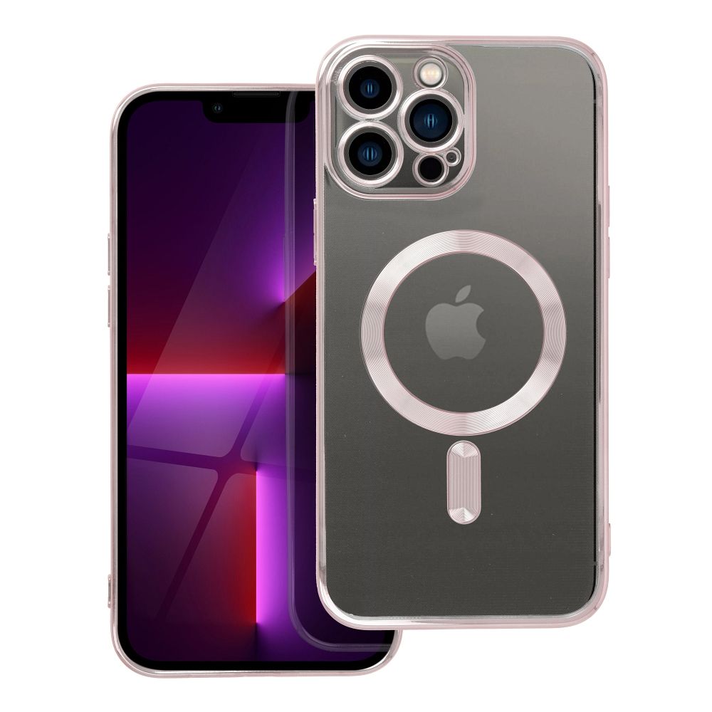Ümbris Electro Mag Cover iPhone 13 Pro Max (roosakuldne)