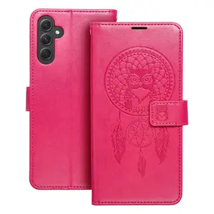 Ümbris kaanega Mezzo Book Samsung A34 (tumeroosa)
